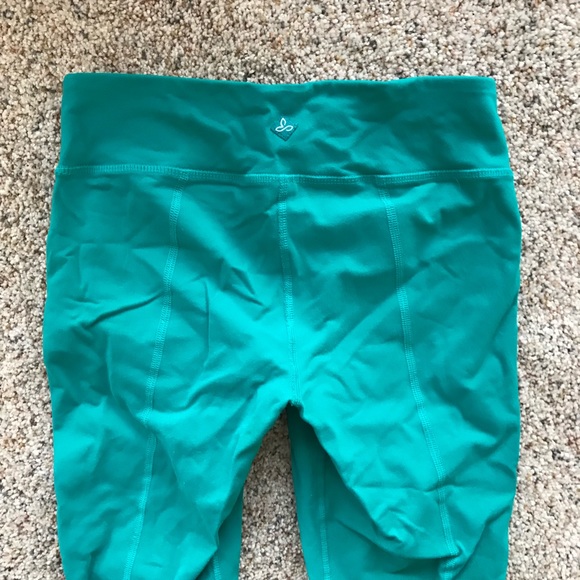 Teal turquoise Prana Prism Capri legging - Picture 6 of 6
